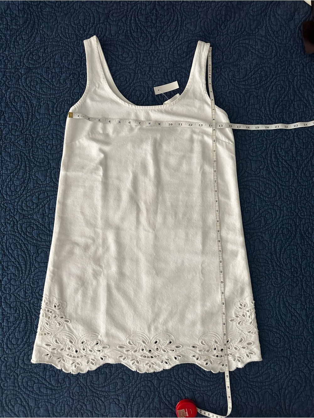 NWT! Madewell Denim Eyelet Mini Shift Dress
Retails $125! - Picture 8 of 8